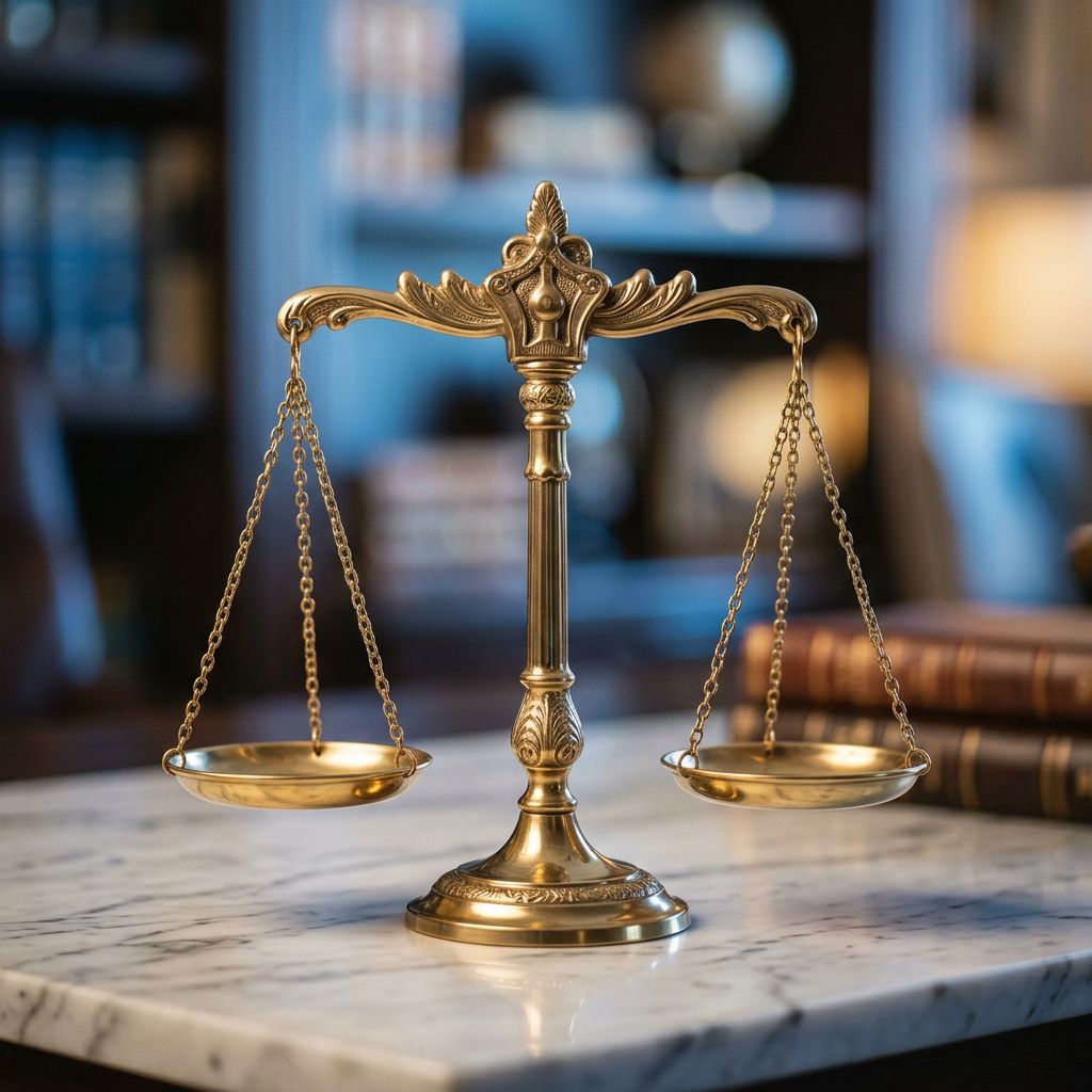 Юридическая компания Juristabi24 — весы правосудия